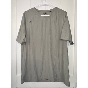 Rhône men’s performance tee in gray size Large
